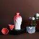 detail image4 HELLOASSI  Arang pottery cardinal red