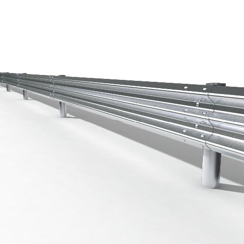 W-Beam, Thrie-Beam Guardrail