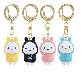 detail image2 DESIGN PANTRY SONGSONGe Key Ring Keychain Key Accessory Korean Cute Character Figure Black