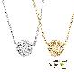 detail image2 18K Invisible Diamond Necklace