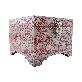 detail image2 Nacre Inlay Mother of Pearl Storage Chest Wooden Box Crane with Pin Tree Design Jewelry Mirror Box