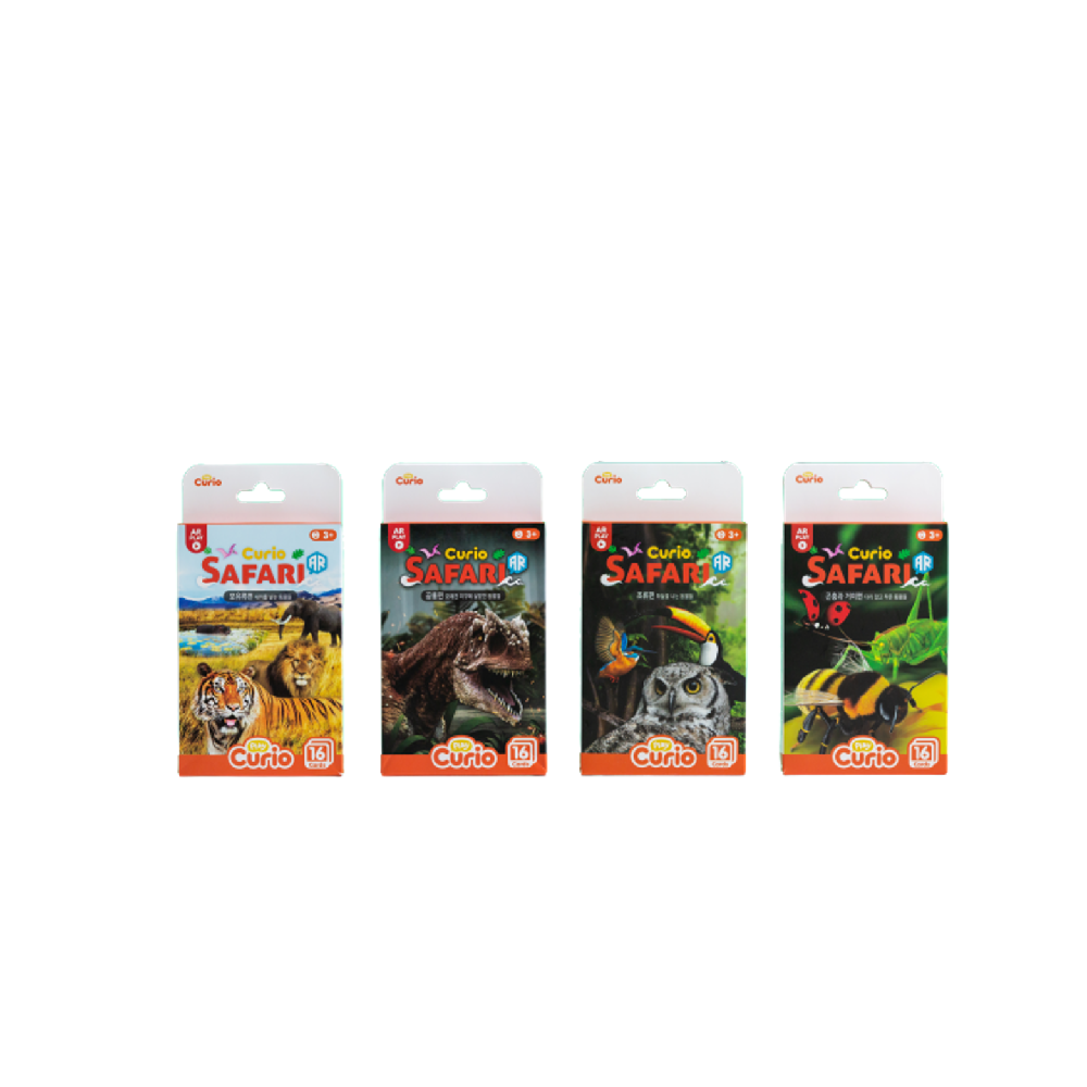 AR Animal Card Game Provider, Playcurio - Curio Safari_AR Animal Card