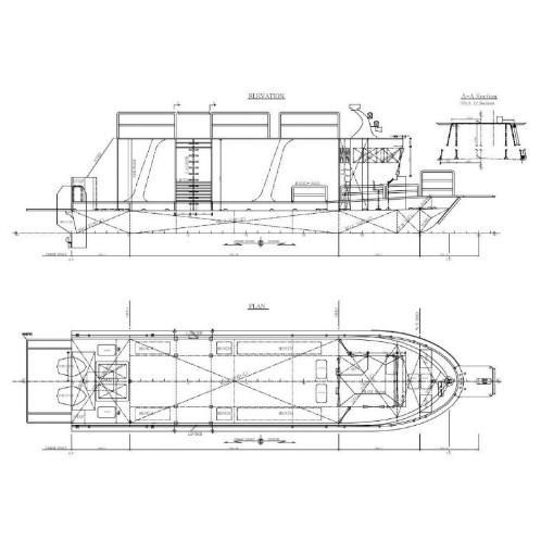 Aluminium Leisure boat  -  3.7 Ton Leisure Boat