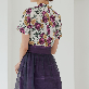 detail image1 Korean traditional skirt (purple)