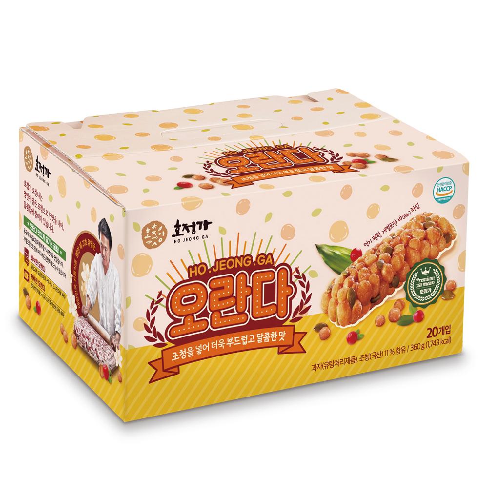Hojeongga Oranda (Korean Traditional Snack) Set (360g)