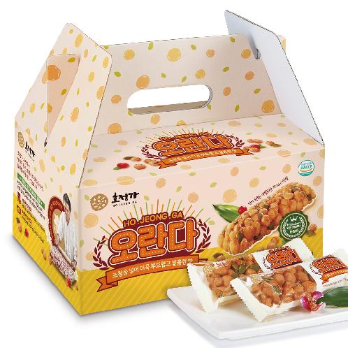 Hojeongga Oranda (Korean Traditional Snack) Set (360g) | gift, korean traditional confectionery, changpyeong hangwa, dasik, hangwa, yugwa, yakgwa
