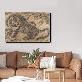 detail image2 Korean Folk Art Frameless Art Print, minhwa drawing Korean art poster for home decoration_'Jackhodo'