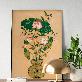 detail image1 Korean Folk Art Frameless Art Print, minhwa drawing Korean art poster for home  deco_'Yeonhwado'