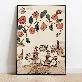 detail image5 Korean Folk Art Frameless Art Print, minhwa drawing Korean surrealistic modern art poster _'Whajodo'