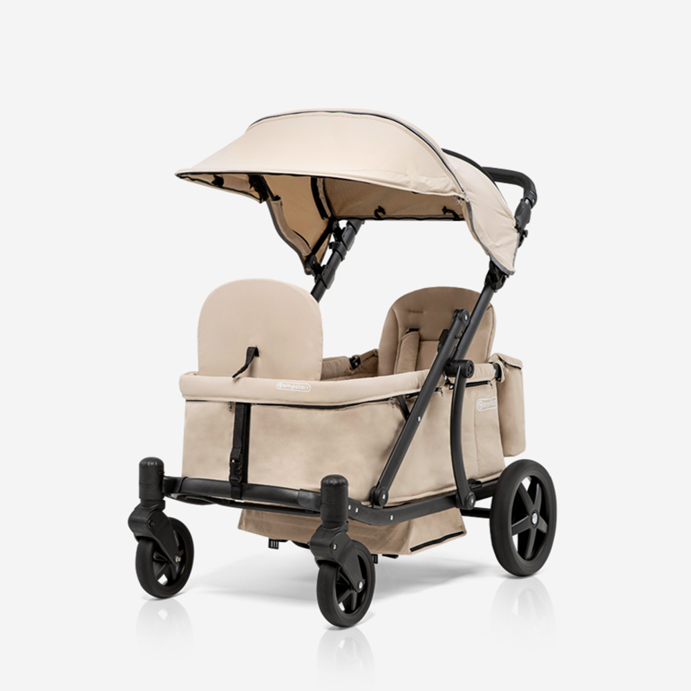 Pronto Squared Wagon Baby Stroller with Smart Folding, Water-proof, Footrest