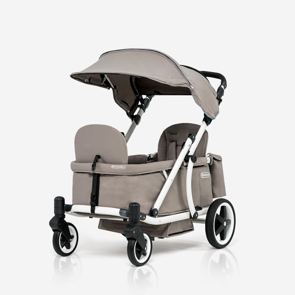 Pronto Squared Wagon Baby Stroller with Smart Folding, Water-proof, Footrest