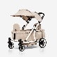 detail image4 Pronto Squared Wagon Baby Stroller with Smart Folding, Water-proof, Footrest