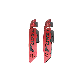 detail image1 Motorcycle Footrest Footboard Stepboard Flowboard Honda Forza 300 2018-21