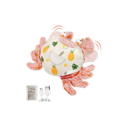 Dancing Crab, Moving Cat Kicker Toy, Catnip Toys, Interactive Cat Toys for Cat Exercise