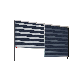 full image Blackout Textile for interior zebra Blinds - LUCY