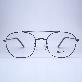detail image1 ABBA METAL7028 glasses-SHINY BLACK