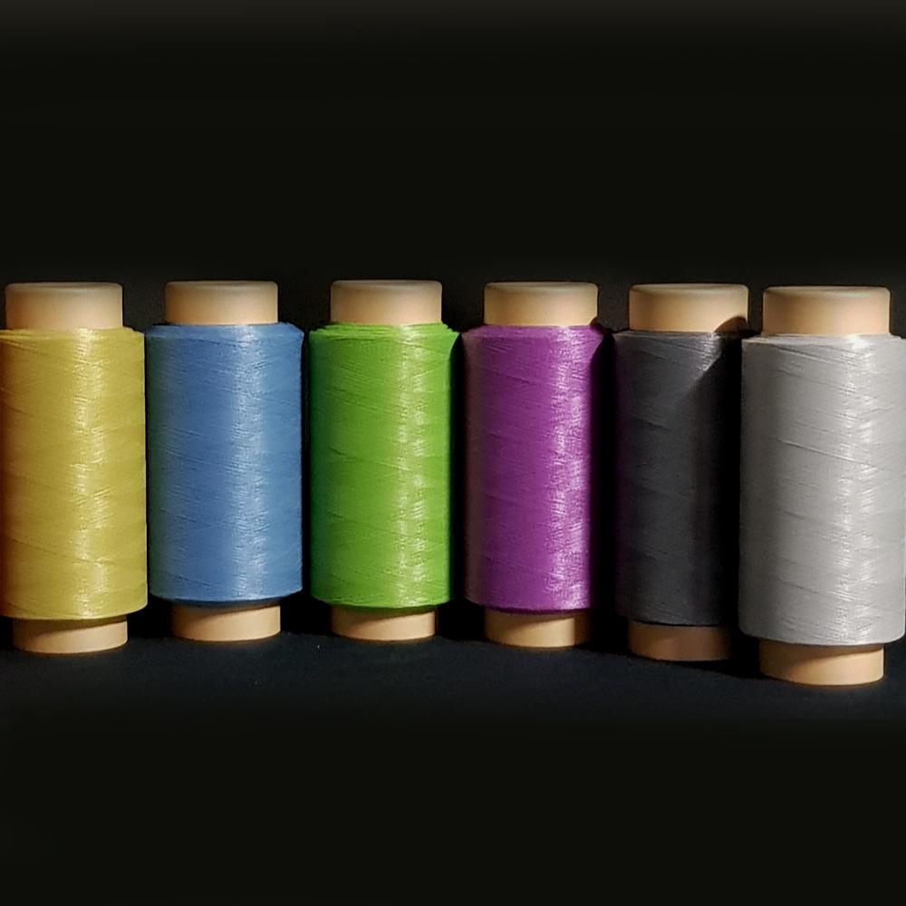 Polyester reflecive yarn, Retro-reflective Mono filament yarn (BLUE)