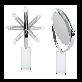 detail image2 HJ-088  General & Zoom Double-Sided Table Mirror