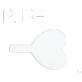 detail image1 ST-393 Heart Hand Mirror