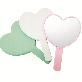 full image ST-393 Heart Hand Mirror