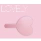 detail image3 ST-393 Heart Hand Mirror white