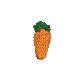 full image Do you like me? ~ Carrot catch toy