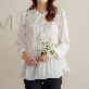 detail image2 Madam Grace Day Pleated Tie Blouse