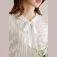 detail image4 Madam Grace Day Pleated Tie Blouse