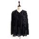full image Madam Grace Day Pleated Tie Blouse