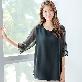 detail image2 Madam Grace Chiffon Blouse BLACK