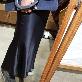 detail image1 Silk Satin Long Skirt