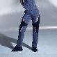 detail image1 Cut-out Coloring Jeans