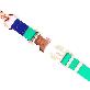 detail image3 Colorblock Martingale Collar For Dog Training