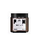 full image Amber Jar Wooden Wick Soy Candle 105g (Small)