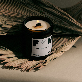 detail image1 Amber Jar Wooden Wick Soy Candle 370g (Jumbo)