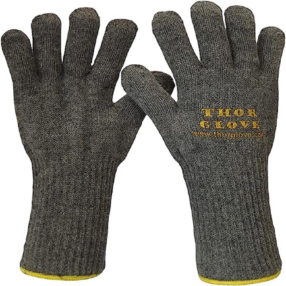 Goostech Thor Glove (TWA-Long) -Heat/Fire Resistant at High Temperature, Cut-Resistant, Non-Slip Glo
