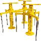 full image Generic Screed Leveling Tripod/PVC box 20EA/ Check Height in Liquid Mortar/Fast and easy to use/The