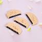 detail image5 Premium wooden cashmere comb + velvet pouch set