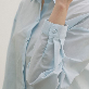 detail image2 Paper Like Loose Fit Toukpae Sister Shirt - Sky