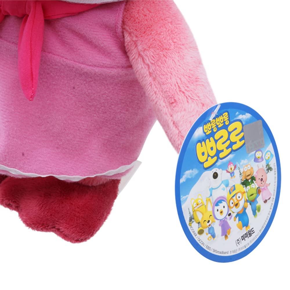 PORORO Toys Loopy Plush Doll - Baby Gift Toys for Kids Pink 11 inch