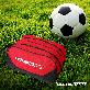 detail image2 IZEALPRO Double Compartment Shoe Bag Two-Tone and with 2 zippered ones(Red, Blue)