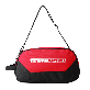 full image IZEALPRO Double Compartment Shoe Bag Two-Tone and with 2 zippered ones(Red, Blue)