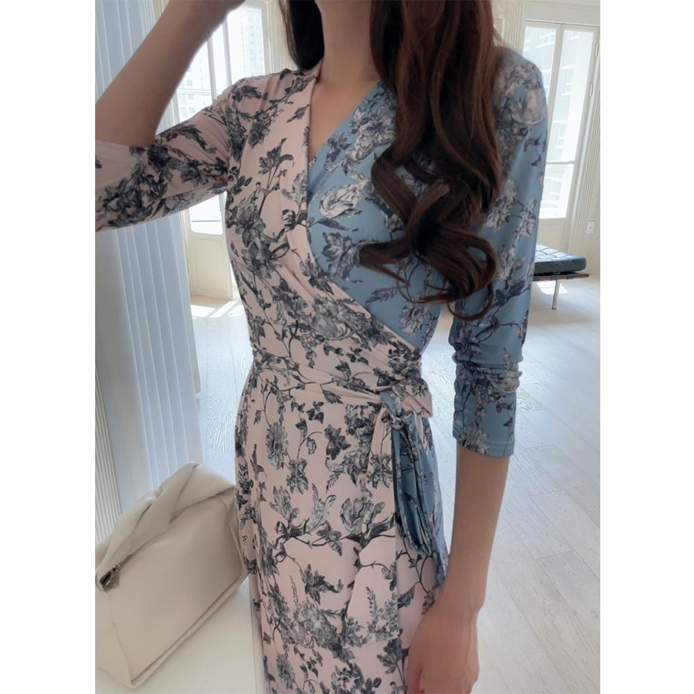 WRAP ME IN Women's Yangban Wrap Dress