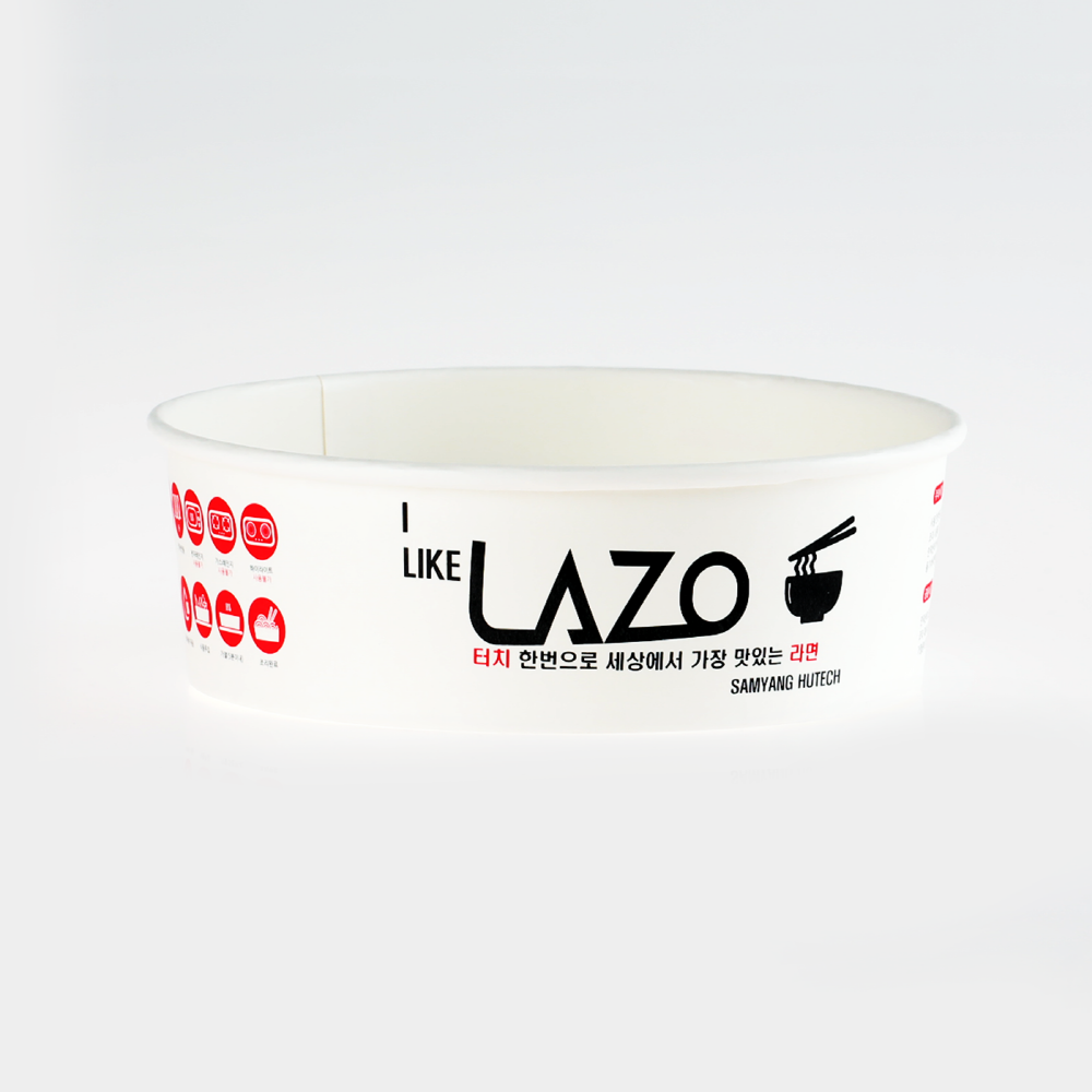 Round paper container