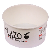 Round paper container