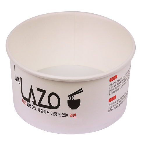 Round paper container