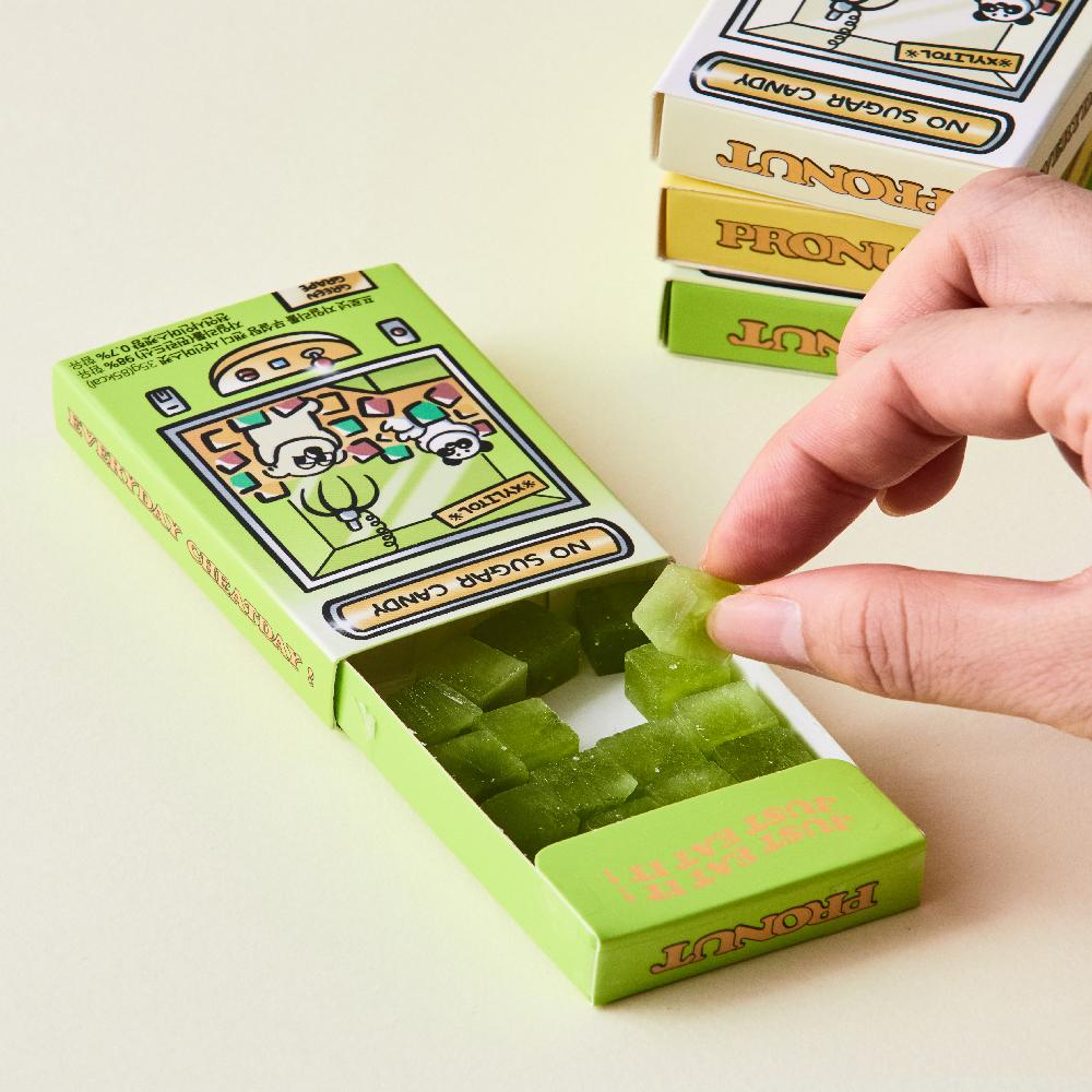 NO sugar xylitol candy (6 flaovrs : original, peppermint, green grape, lemon, cola, peach)