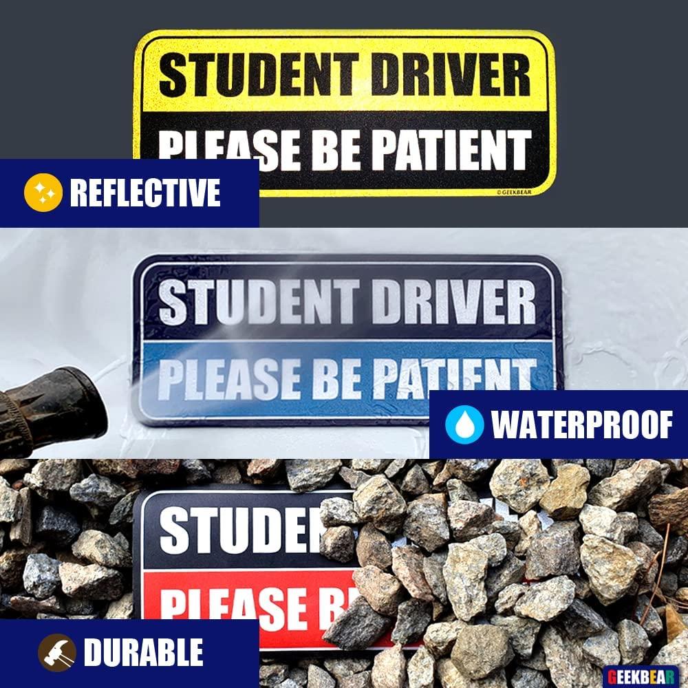 New Driver Magnet(Yellow/Black)