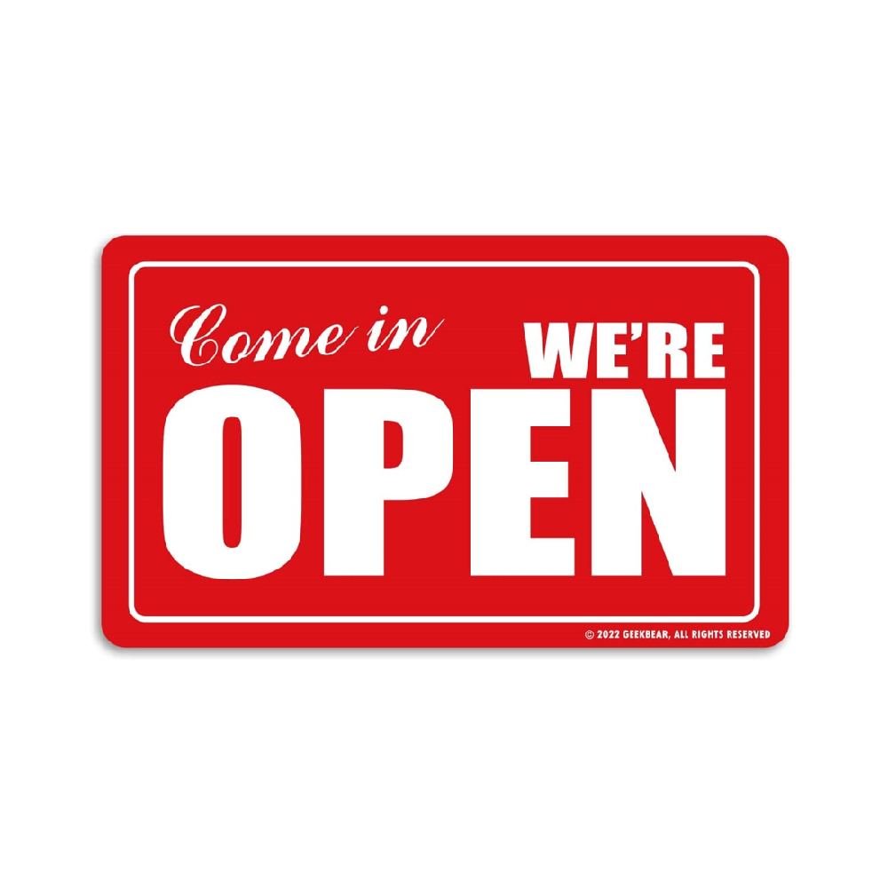 Open Closed Sign