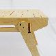 detail image3 leeo wood shelf walnut color